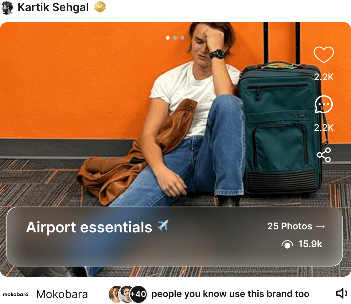 Airport essentials cabinet by Kartik Sehgal
